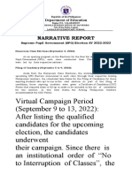 SPG ELECTION Narrative Report 2022-2023