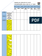 Matriz para La Palanificación 2023 - I.e.n° 36304