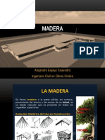 Madera: Alejandra Espejo Saavedra Ingeniero Civil en Obras Civiles