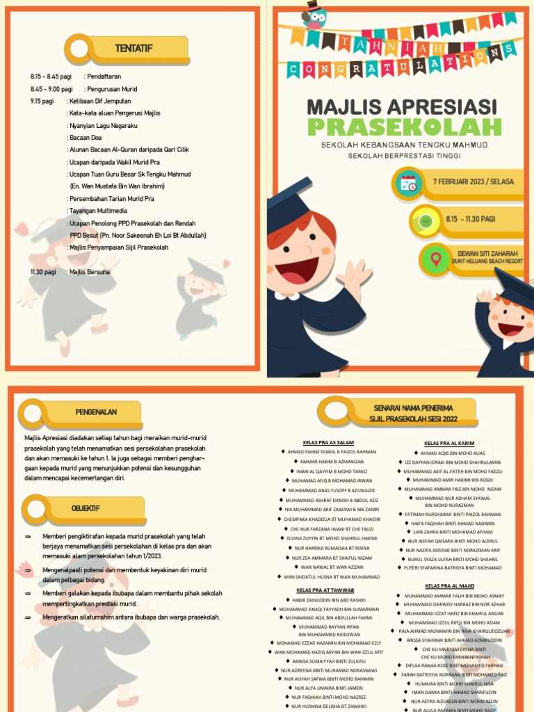 Buku Program Hari Apresiasi Prasekolah. Pub | PDF