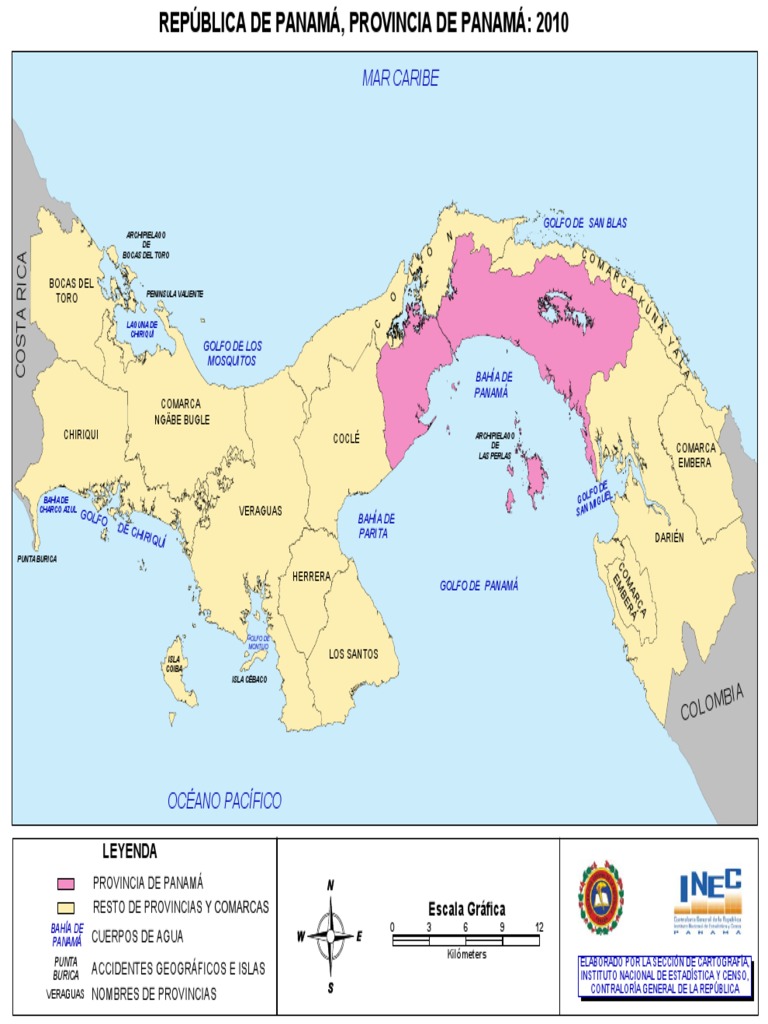0.344625401 General - República | PDF | Panamá | Geomorfología