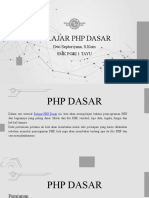 Belajar PHP Dasar