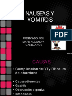 Nauseas y Vomito