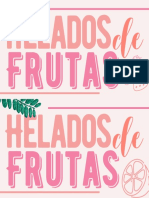 Helados: Frutas