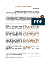 Lukács Apontamentos Críticos Acerca Do Racismo