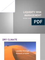 Estimating Liquidity Risk