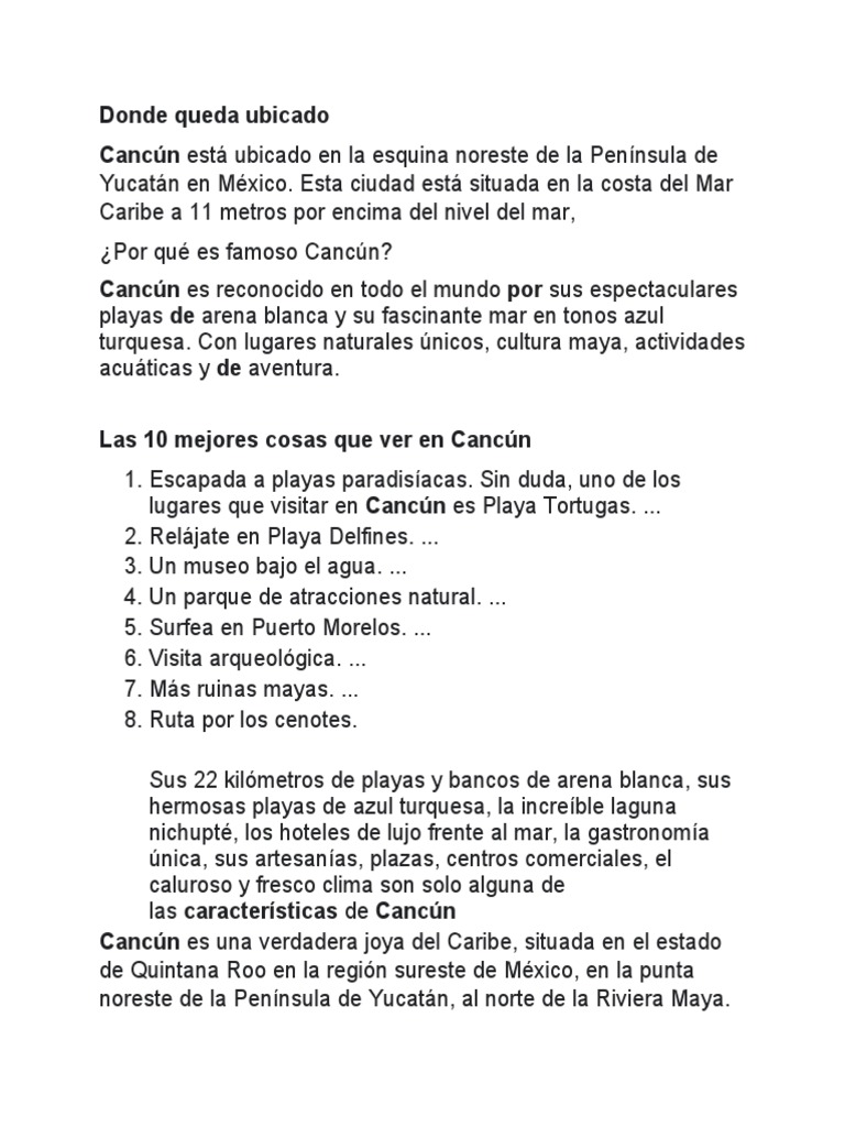 Donde Queda Ubicado PDF