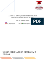 A BNCC Na Educação Infantil E Nos Anos Iniciais Do Ensino Fundamental