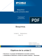 Bioquímica: Segundo Semestre 2022