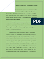 Globalizacion, Tecnologia en Los Proximos Tiempos CR