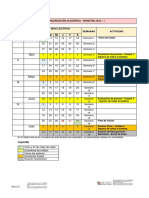 Calendarización Académica SEMESTRE 2023 - I SENCICO (F) (F)