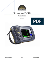 Sitescan D50 User Guide