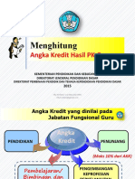 Menghitung: Angka Kredit Hasil PK Guru