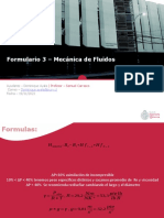 Mecánica de Fluidos Formulario 3