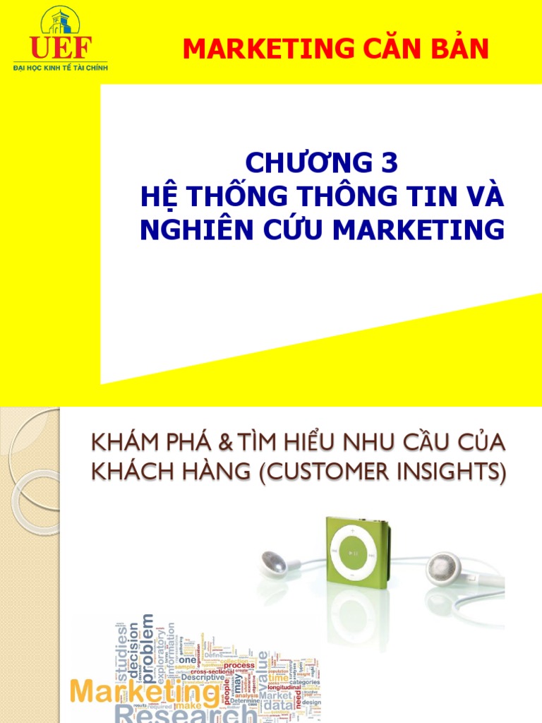 Marketing Căn Bản: Chương 3 Hệ Thống Thông Tin Và Nghiên Cứu Marketing ...