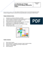 Procedimiento PTS Movimiento de Cargas y Acopio de Forma Manual