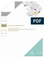 Cuaderno de Evaluación: Operador de Fortificación E Infraestructura Mina Subterránea