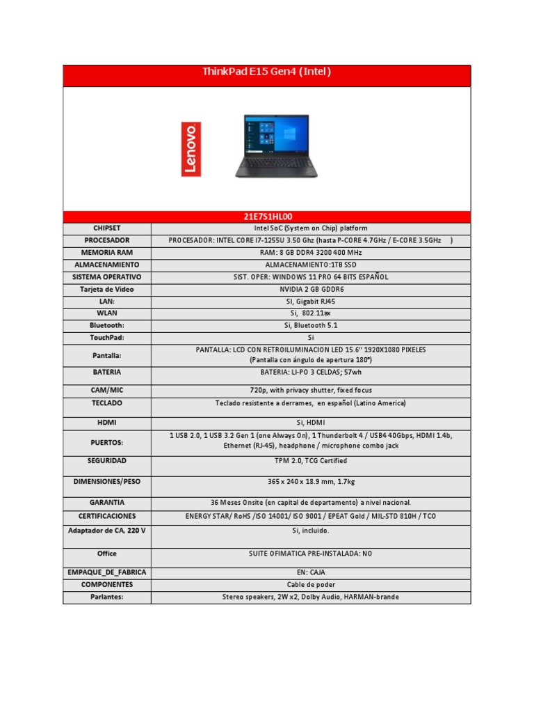 Laptops I7 - 12 | PDF