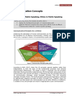 L3 Principles of Public Speaking - Ethics