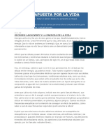 Articulo de Revision Cancer Apuestas Por La Vida Proyecto de Grado