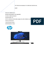 HP ProOne 440 G9 All-In-One Desktop - Intel Core i5, 8GB RAM, 512GB SSD, 23.8