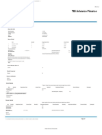 TBI Advance Finance - Advance Finance Report Builder