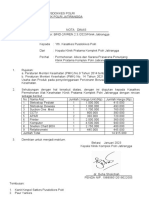 Nota Dinas Sarpras Jatirangga