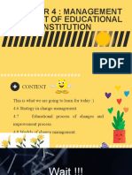 Chapter 4: Management Context of Educational Institution