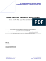 Minimum Operational Performance Specification For Crash Protected Airborne Recorder Systems