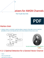 ch4 p2 Optimum Receivers For Awgn Channels