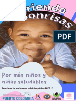 Informe Final de Las Actividades Realizadas en El Centro de Desarrollo Infantil Camino de Sol y El Hogar Infantil Puerto Colombia
