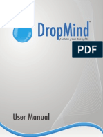 User Manual DropMind