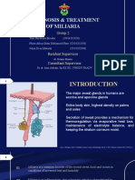 Diagnosis & Treatment of Miliaria: Group 2