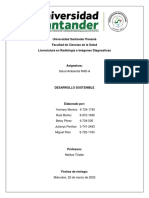 Universidad Santander Panamá Facultad de Ciencias de La Salud Licenciatura en Radiología e Imágenes Diagnosticas