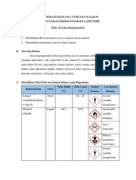 Praktikum Kimia Organik Identifikasi Senyawa Kalkon Menggunakan KLT