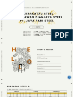 PT - Krakatau Steel Pt. Gunawan Dianjaya Steel Pt. Jaya Pari Steel