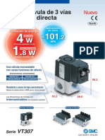 Valvula SMC Ref VT307 - A - Es