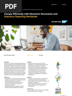 Comply Efficiently With Electronic Documents and Statutory Reporting Worldwide