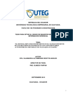 El Sistema ERP Como Instrumento en El Manejo Eficiente de Los Recursos Económicos en Los Concesionarios Automotrices Chevrolet de Guayaquil Ecuador