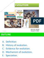 Evolution: Biologi Umum - Geografi C 2022