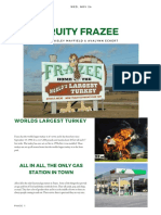 Fruity Frazee: Worlds Largest Turkey