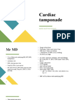 Cardiac tamponade pericardiocentesis guide
