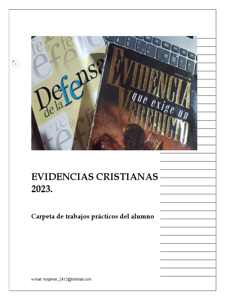 EVIDENCIAS Carp. Del Alumn. | PDF | Mal | Problema del mal