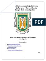 Universidad Autónoma de Baja California Facultad de Turismo y Mercadotecnia Metodología de La Investigación