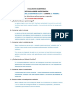 Evaluación de Entrada de Metodología de Investigación