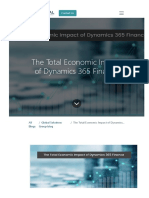 The Total Economic Impact of Dynamics 365 Finance: Contact Us