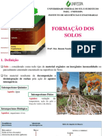 Formação dos solos: processos e fatores