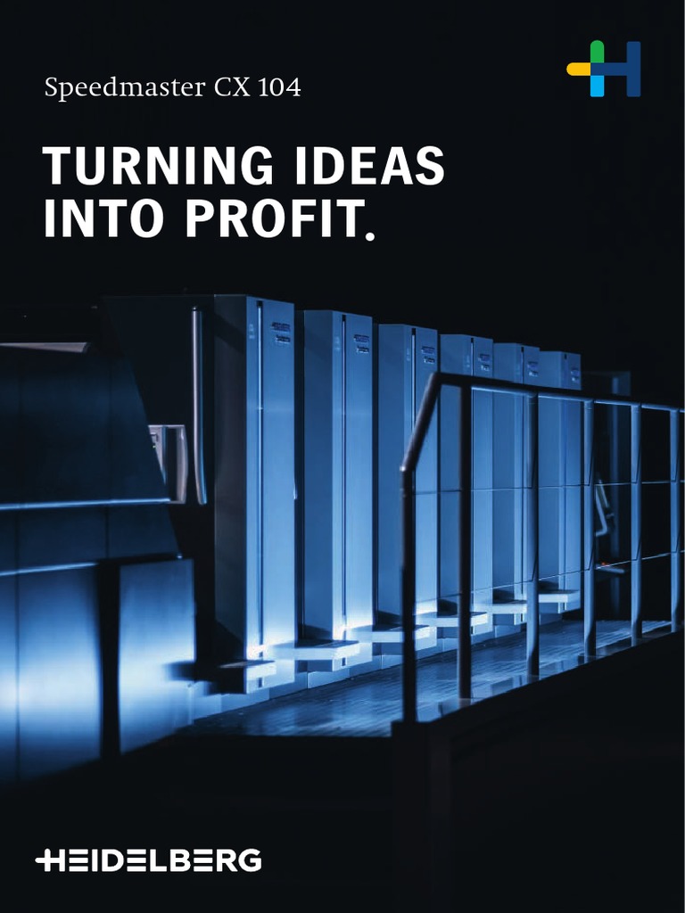 Speedmaster CX 104 Product Information | PDF | Efficient Energy Use ...