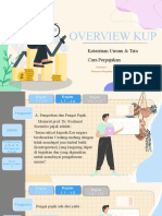 Overview Kup: Ketentuan Umum & Tata Cara Perpajakan