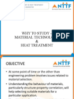 Why To Study - Material Technology & Heat Treatment